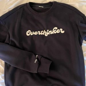 SEE THE WAY I SEE - Overthinker Hoodie, not ever worn